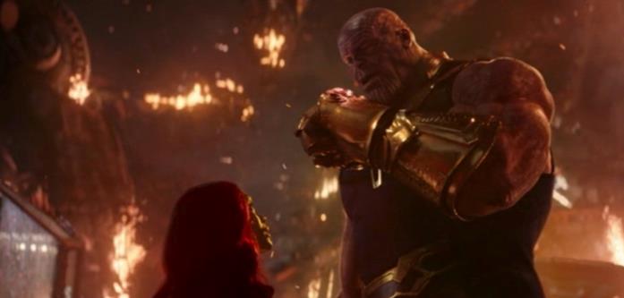 Thanos colleziona tutte le Gemme dell'Infinito Thanos e Gamora