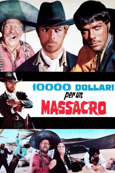 Poster 10.000 dollari per un massacro