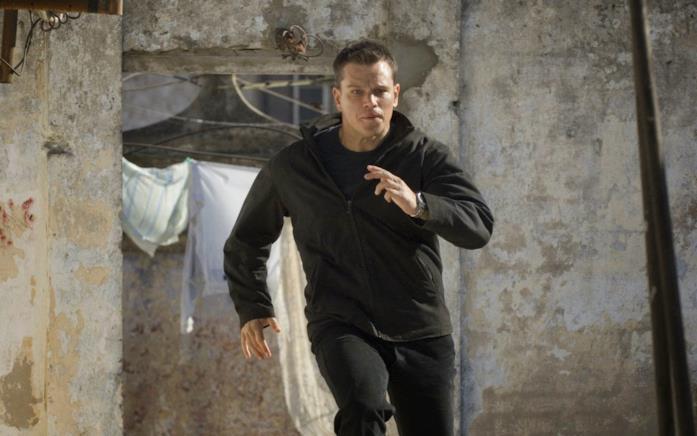 Matt Damon nei panni di Jason Bourne