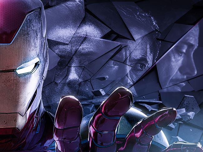 Poster di Avengers: Endgame dedicato a Tony Stark