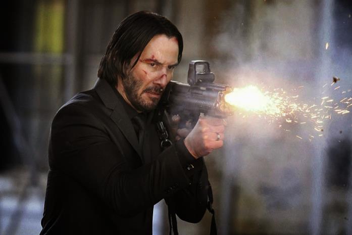 Keanu Reeves nei panni di John Wick Keanu Reeves nei panni di John Wick