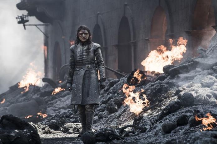 Game of Thrones 8x05: tutte le morti dell'episodio Maisie Williams nella sequenza finale di Game of Thrones 8x05
