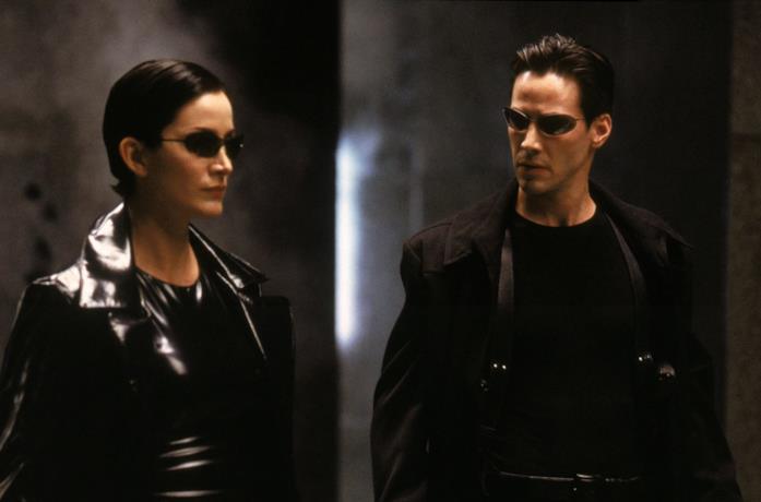 Neo e Trinity nel poster di Matrix Revolutions