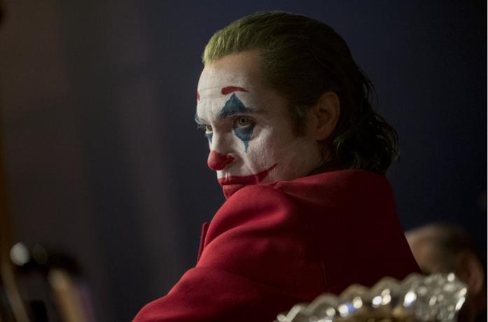 Un'immagine di Joaquin Phoenix nei panni di Joker