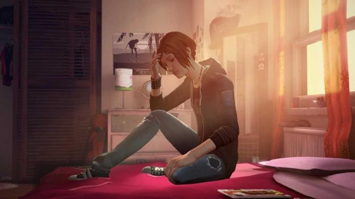 Chloe in una sequenza di Life is Strange: Before the Storm