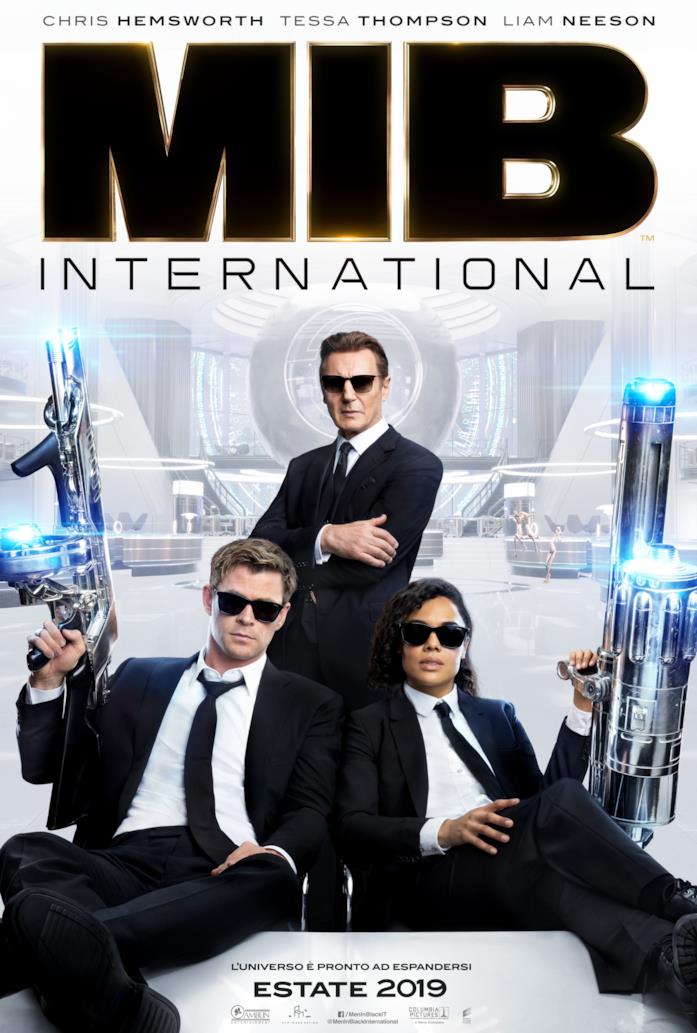 MIB: International poster Il poster italiano di Men in Black: International
