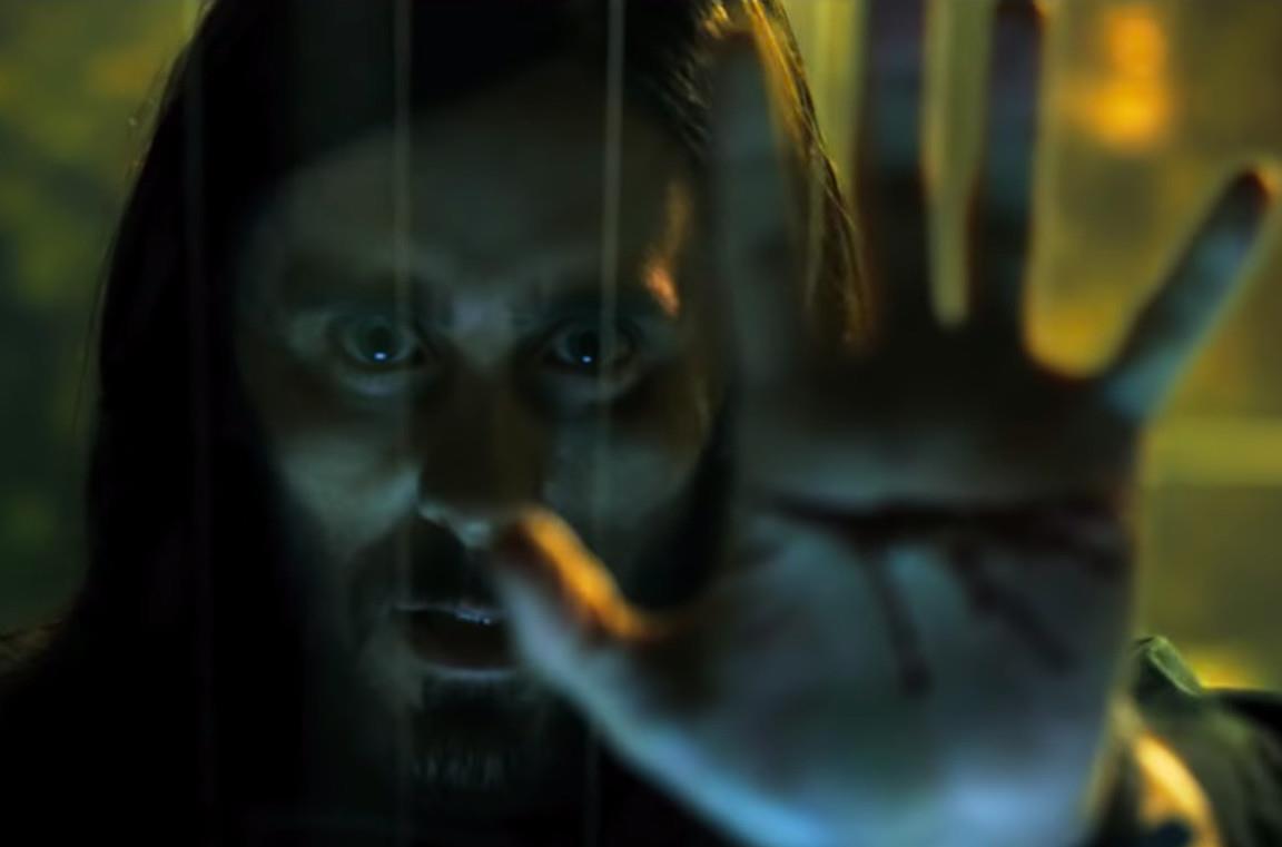 Una scena del trailer di Morbius