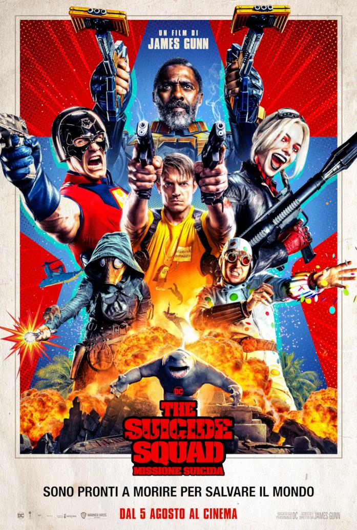 The Suicide Squad: Missione Suicida dal 5 agosto al cinema La locandina di The Suicide Squad: Missione Suicida
