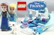 8 set 3 corti d'animazione LEGO dedicati al film d'animazione Disney Frozen