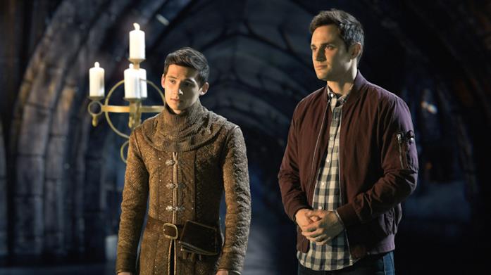 I due Henry Mills Una scena dell'episodio finale di C'era una volta