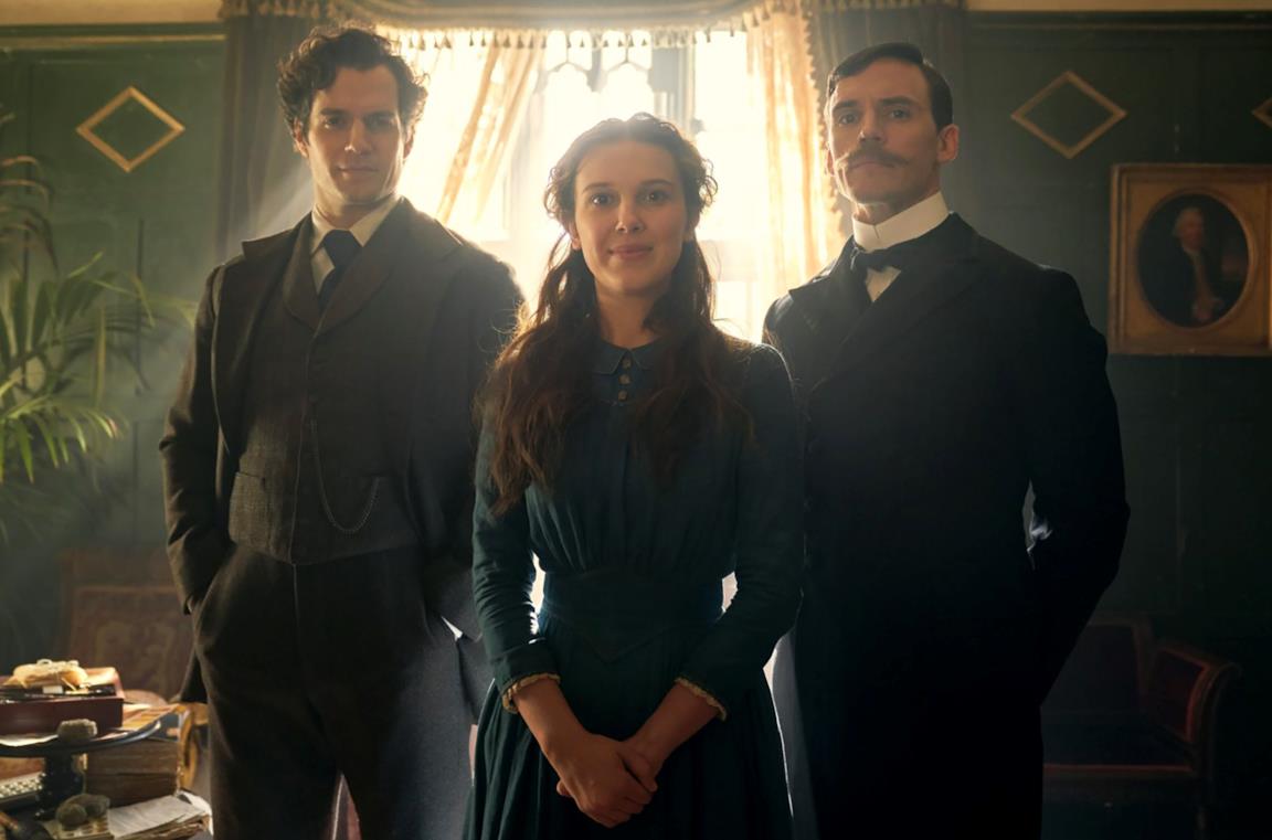 Immagine promozionale del film Netflix Enola Holmes