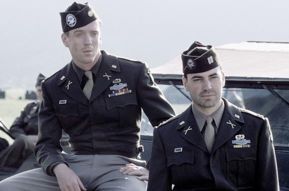 Due soldati americani dalla serie TV Band of Brothers