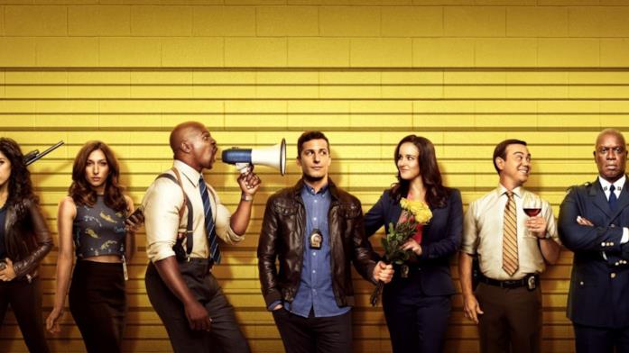 Brooklyn Nine-Nine rinnovata ufficialmente per l'ottava stagione Un'immagine promozionale che mostra i protagonisti di Brooklyn Nine-Nine