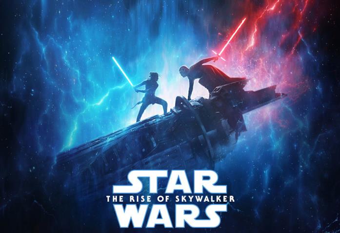 Il poster del film Star Wars: L'ascesa di Skywalker