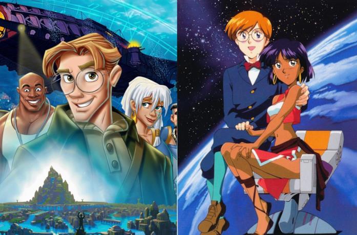 Atlantis - L'impero perduto e Il Mistero della Pietra Azzurra: i protagonisti