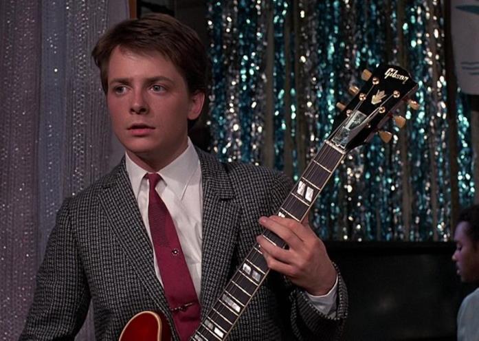 Ritorno al futuro Marty in una scena di Ritorno al futuro