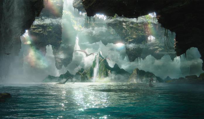 Aquaman L'isola dove Aquaman ritrova sua madre