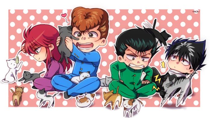 Yu Yu Hakusho Il cast di Yu Yu Hakusho in versione super deformed