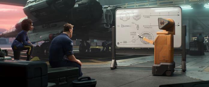 Lightyear: qual è la missione di Buzz? Lightyear e una sua collega studiano la missione
