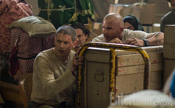 Prison Break nuova foto della serie tv FOX Michael Scofield e Lincoln Burrows