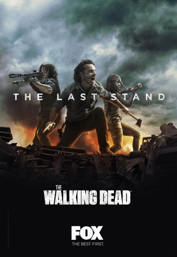 Il poster per la seconda parte di The Walking Dead 8 The Walking Dead, la locandina della seconda parte della stagione 8