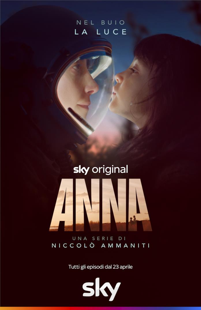 Anna, il poster della miniserie Anna, il poster della serie originale Sky