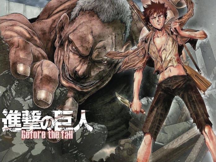 L'Attacco dei Giganti Begore the fall manga Before the Fall Attack on Titan