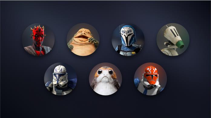 In occasione dello Star Wars Day, su Disney+ arrivano nuovi avatar della saga di Star Wars Un'immagine con i nuovi avatar di Star Wars resi disponibili da Disney+