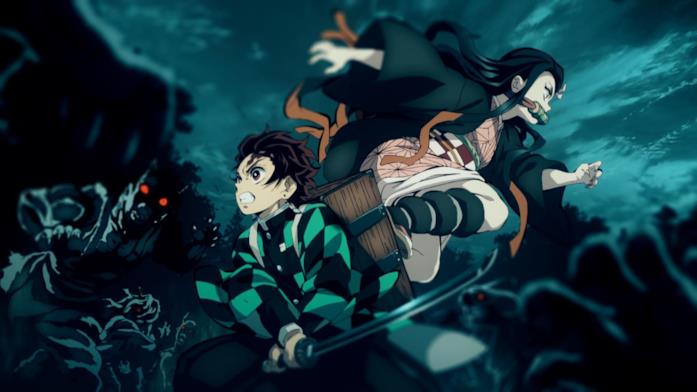 Demon Slayer protagonisti Kimetsu no Yaiba demoni
