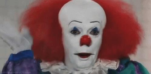 Pennywise Un primo piano di Pennywise