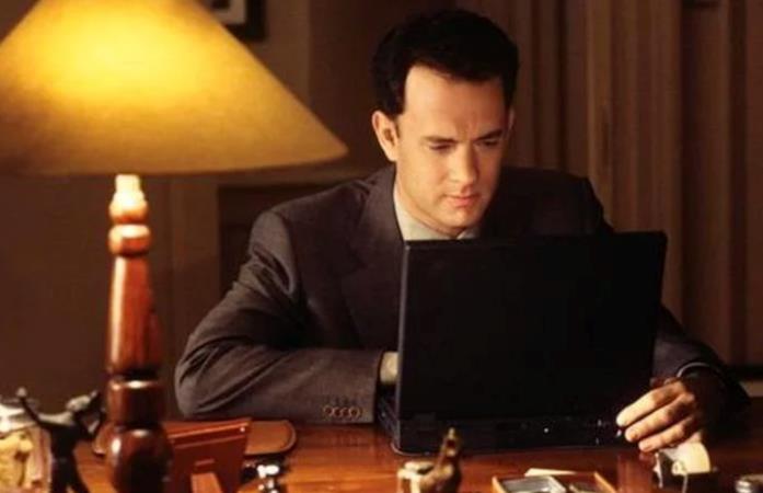 Joe Fox Una scena di C'è post@ per te con Joe Fox