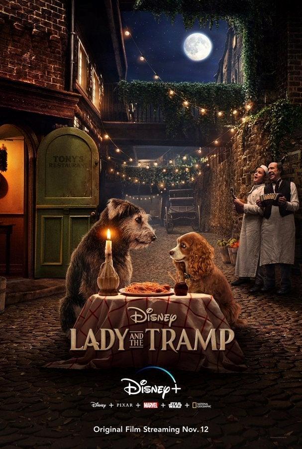 Lady and the Tramp poster Il poster del live-action Lady and the Tramp