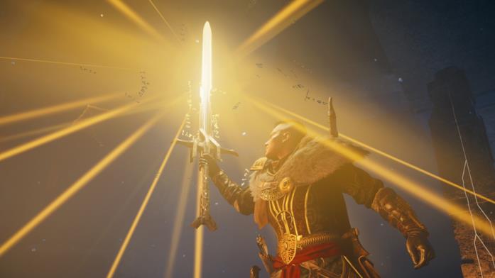 Assassin's Creed Valhalla Excalibur Spada Excalibur AC Valhalla