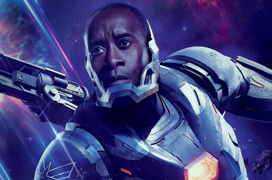 Don Cheadle è War Machine nel character poster di Avengers: Endgame