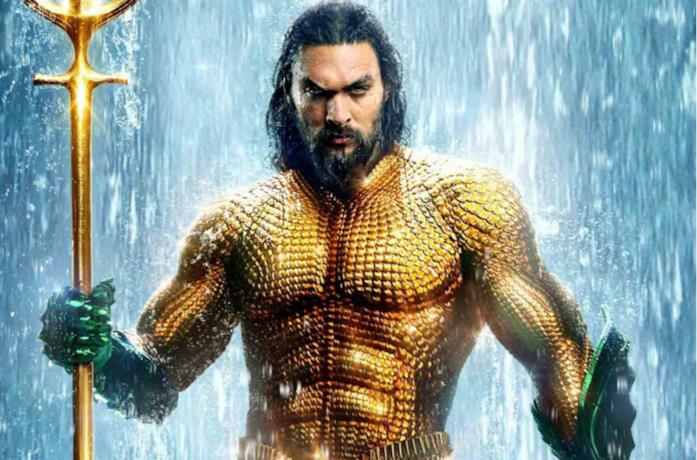 Un'immagine di Jason Momoa come Aquaman
