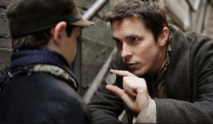 The Prestige Una scena di The Prestige con Christian Bale