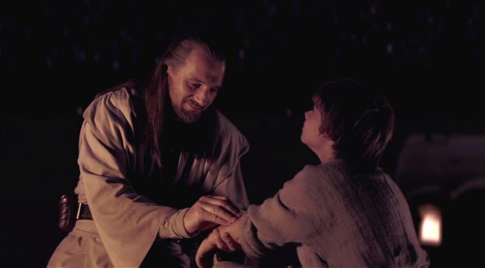 Qui Gon e Anakin Skywalker Immagine di Anakin Skywalker e Qui Gon Jinn