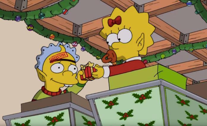 Simpson - Gag del divano 2017 Gag del divano 2017 Natale Simpson - Fabbrica giocattoli