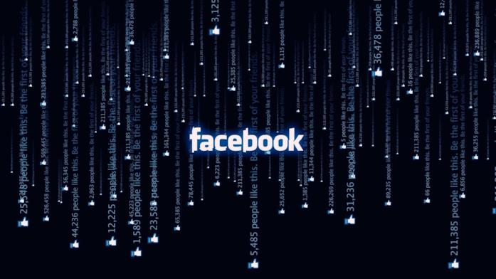 Il celebre logo di Facebook
