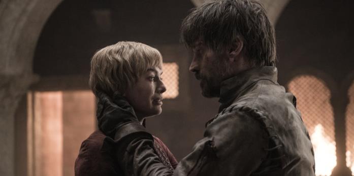 Game of Thrones: le scelte di Jaime Lannister secondo Nikolaj Coster-Waldau Lena Headey e Nikolaj Coster-Waldau in Game of Thrones 8x05