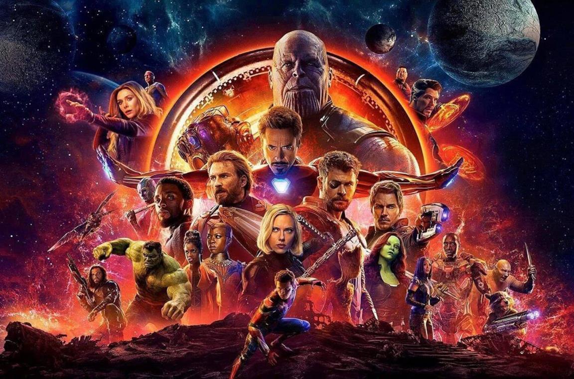 Un'immagine dei protagonisti di Avengers: Infinity War