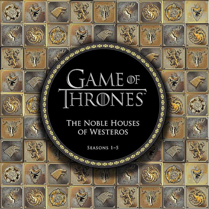 Game of Thrones: The Noble Houses of Westeros Il libro dedicato alle Case di Westeros
