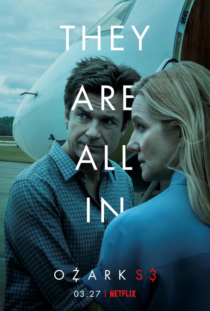 Ozark 3, il poster ufficiale Marty e Wendy nel poster ufficiale di Ozark 3