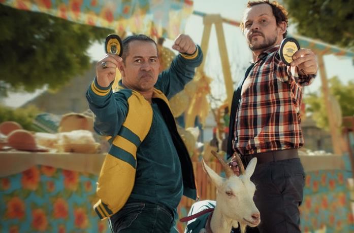 Matheus Nachtergaele e Edmilson Filho nel film Operazione Celestina