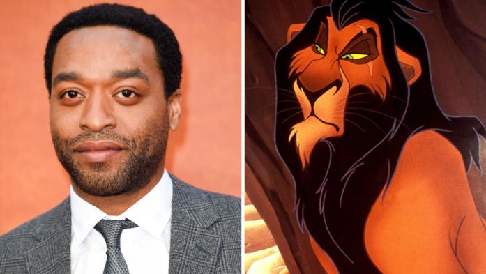 Chiwetel Ejiofor e Scar Chiwetel Ejiofor a confronto con Scar