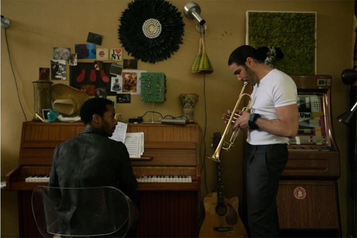 Elliot e Farid in The Eddy I musicisti di The Eddy