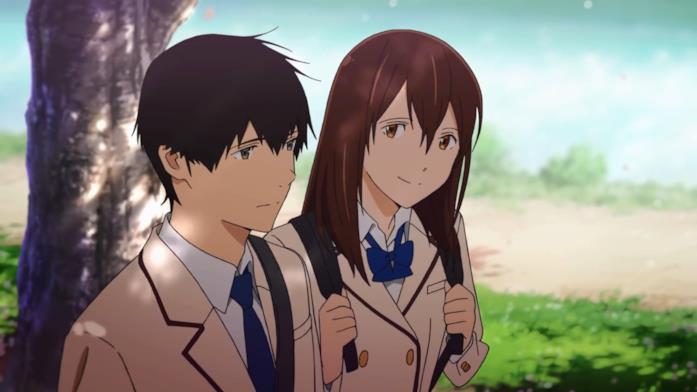 Voglio mangiare il tuo pancreas protagonisti Haruki e Sakura