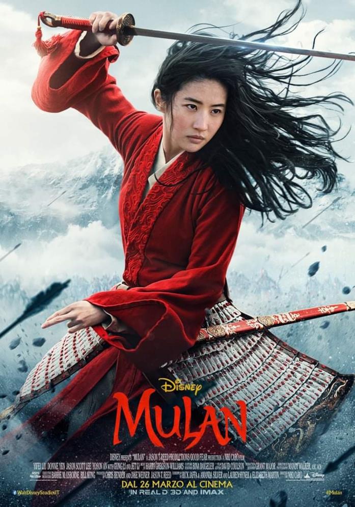 Il nuovo poster italiano del live-action di Mulan La nuova locandina italiana di Mulan