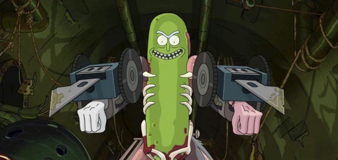 Cetriolo Rick Una scena del famoso episodio vincitore dell'Emmy