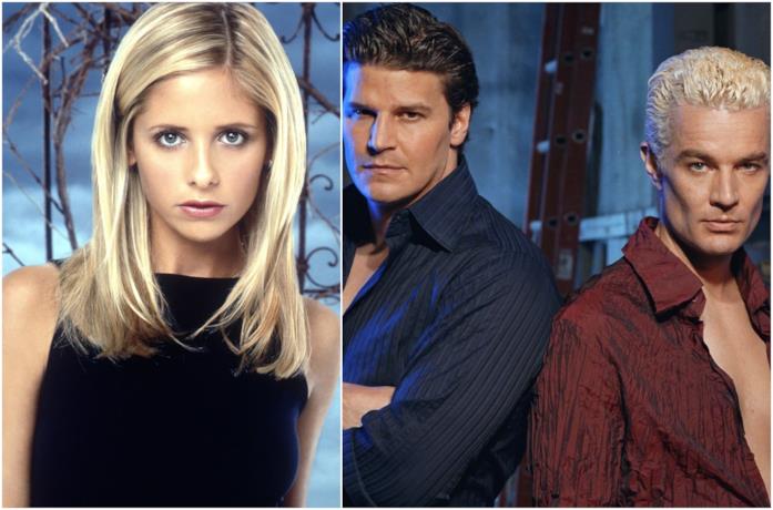 Sarah Michelle Gellar, David Boreanaz e James Marsters